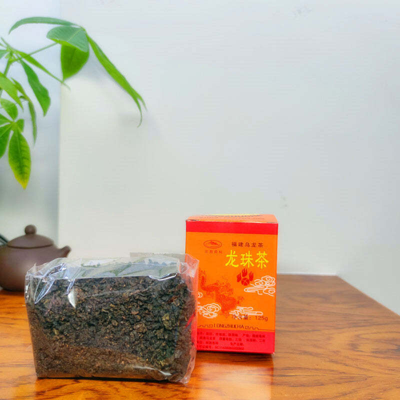 120g Year Black Oolong Tea Longzhucha Natural Oolong Green Tea Loose Leaf