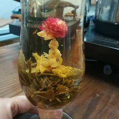 Blooming Tea Balls Blooms Chinese Green Tea 16 Type Handmade Blooming Flower Tea