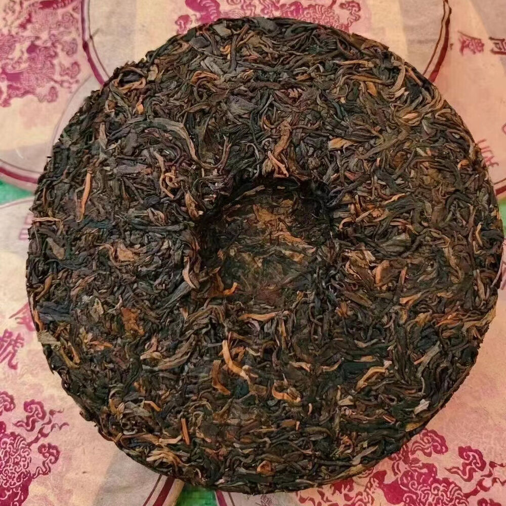 357g Yunnan Old Puerh Tea Cake  Sheng Tongqinghao Aged Pu-erh Tea Pu'er Tea
