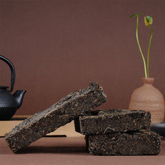 Baoyan Brand XiaGuan Flame Tibetan Xia Guan Pu'er Puer Tea Brick Raw 250g