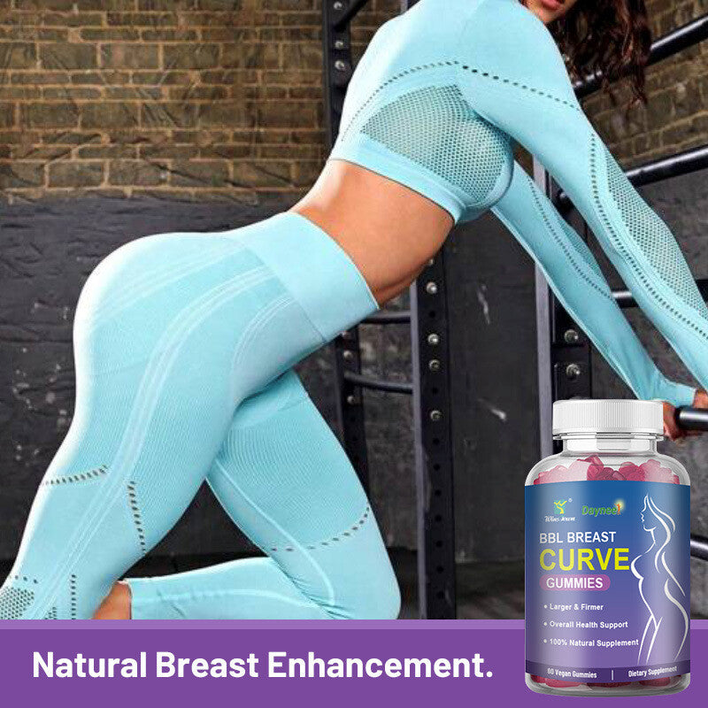 BBL Breast Curve Gummies - Enhance & Sculpt Your Bust - 60 Gummies