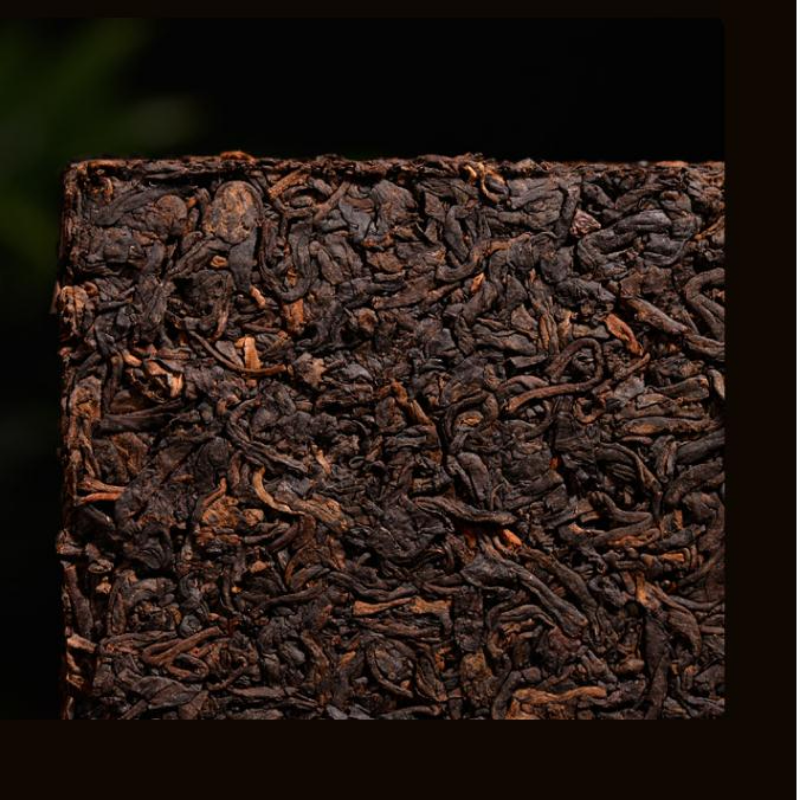250g Year Puerh Ripe Tea Brick Yunnan Ancient Tree Pu-erh Cooked Brick Tea