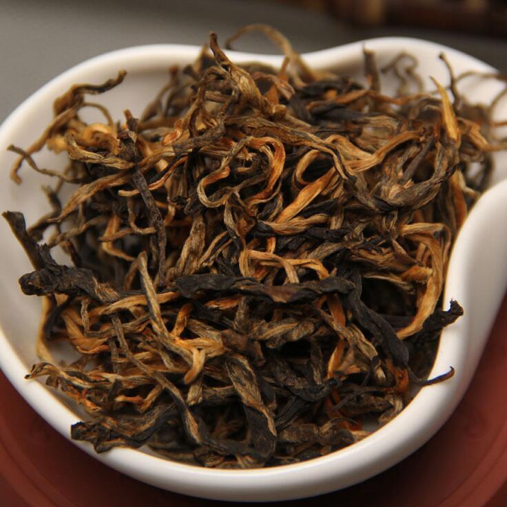 HelloYoung TeaOrganic Red Tea Yunan Black Tea 58 Dianhong Tea Golden Black Tea Bud Snail