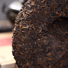 357g  Puer Tea Cake,  Dayi Ripe Pu'er Tea