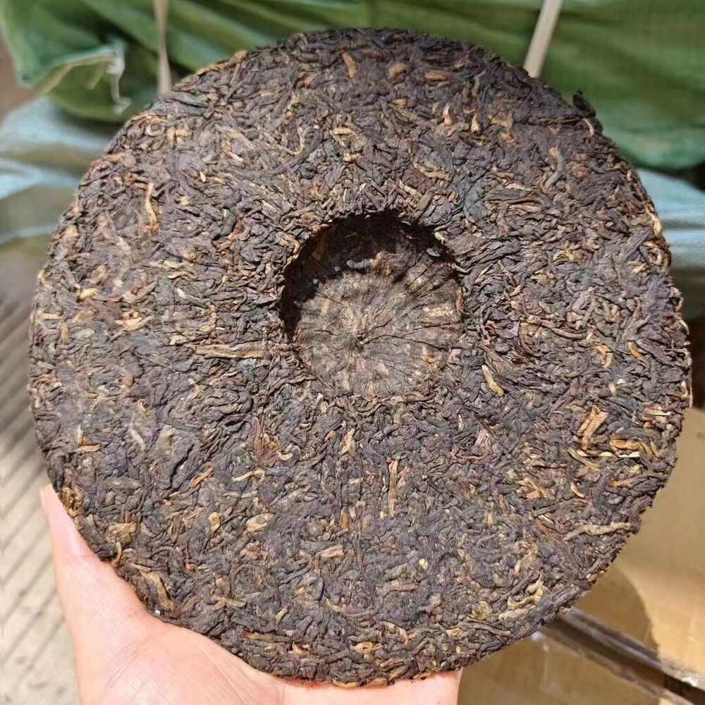 357g Yunnan Old Puerh Tea Cake Bingdao Spring Raw Pu'er Tea Pu-erh Cake Tea