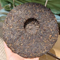 357g Yunnan Old Puerh Tea Cake Bingdao Spring Raw Pu'er Tea Pu-erh Cake Tea