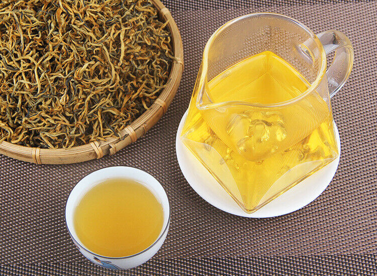 Supreme Dianhong Golden Buds Dian Hong Xiang Gui JIN SI Yunnan Black Tea 250g