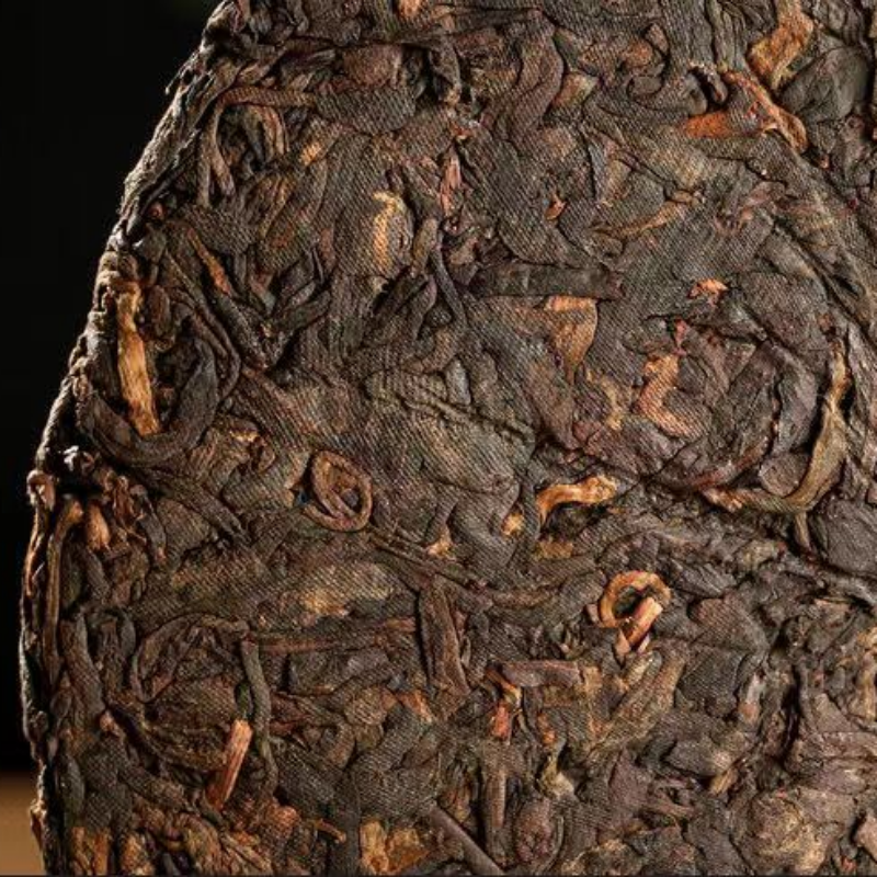 357g 2007 Cooked Pu-erh Tea Cake Yunnan Old Puerh Ripe Tea Premium Pu'er Old Tea