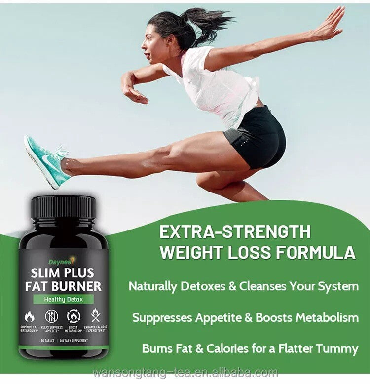 Slim Plus Fat Burner Gewichtsverlust Tablette 60 Tabletten