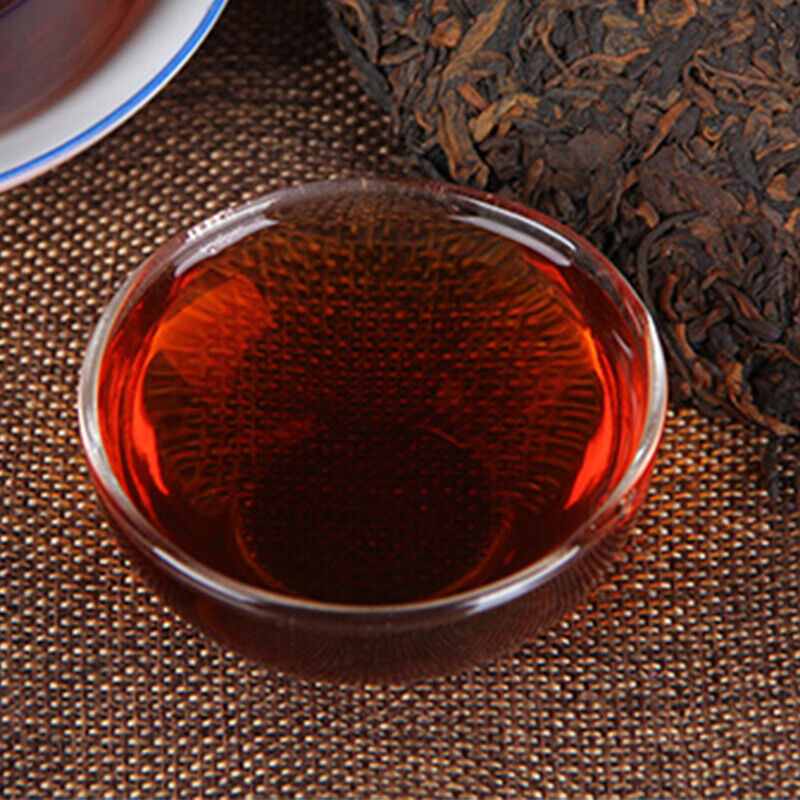 357g Golden Bud Puerh Tea Cake High Quality Yunnan Pu'er Black Tea Gift Tea