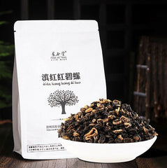 HelloYoung TeaDianhong Yunnan Black Tea Loose Leaf Tea Red Sweet Potato Scent 500g