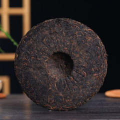 357g Menghai Pu-erh Ripe Tea Cake Yunnan Aged Puerh Cooked Tea Pu'er Black Tea