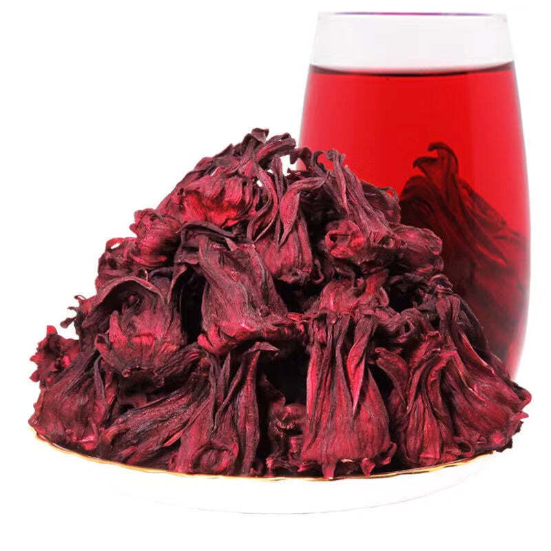 80g Rose Flower Tea Chinese Roselle Floral Tea Can Package Dry Rose Tea Benefits