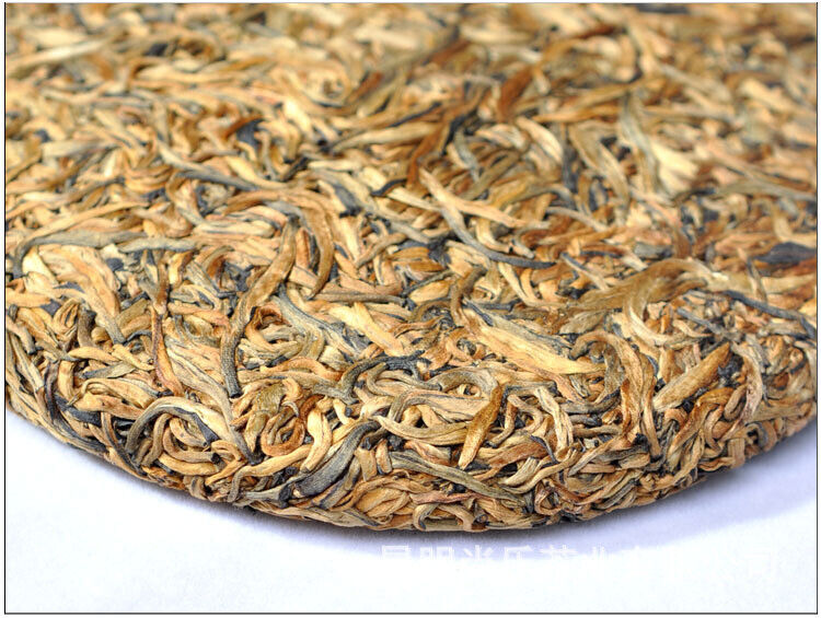 HelloYoung TeaGolden Bud Dian Hong Tea Yunnan Dianhong Black Tea Honey Fragrant 357g/12.59oz