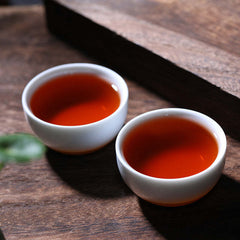 357g Menghai Pu-erh Ripe Tea Cake Yunnan Aged Puerh Cooked Tea Pu'er Black Tea