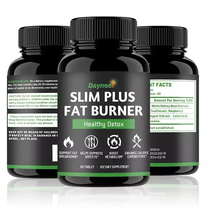 Slim Plus Fat Burner Gewichtsverlust Tablette 60 Tabletten