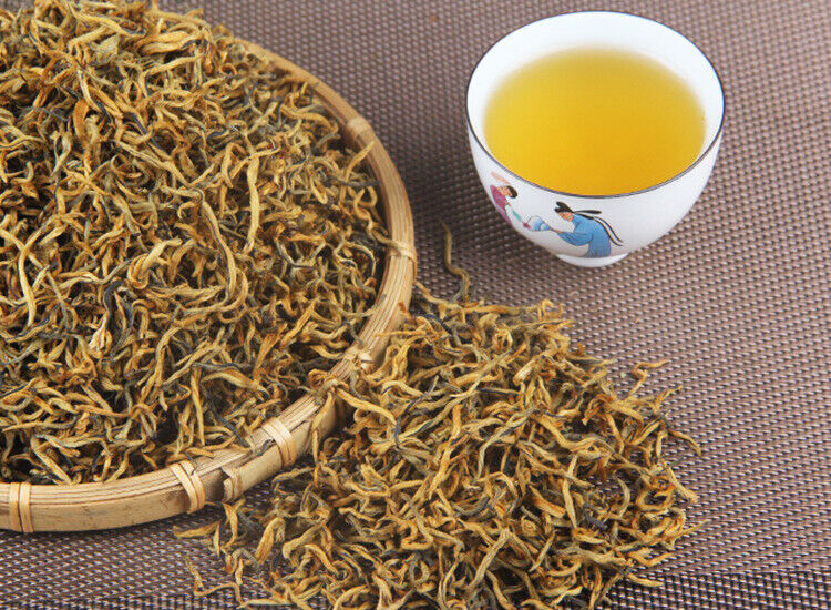 Supreme Dianhong Golden Buds Dian Hong Xiang Gui JIN SI Yunnan Black Tea 250g