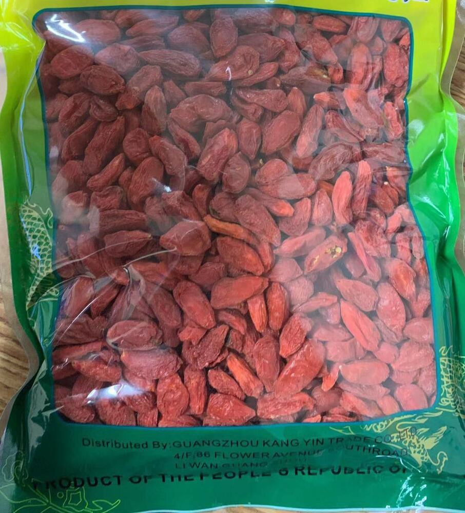SUPREME GRADE EXTRA LARGE GOJI BERRIES WOLFBERRY BERRY 1 LB FROM QINGHAI