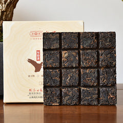 60g Mengku Rongshi 2021 Mu Ye Chun 3 Years Aged Pu'er Puer Ripe Pu-erh Tea Brick