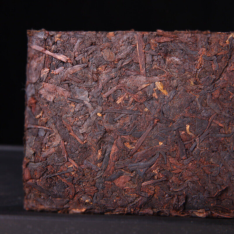 250g Pu-Erh Ripe Tea Purple Bud Fermented Tea Brick Top-Grade Black Tea