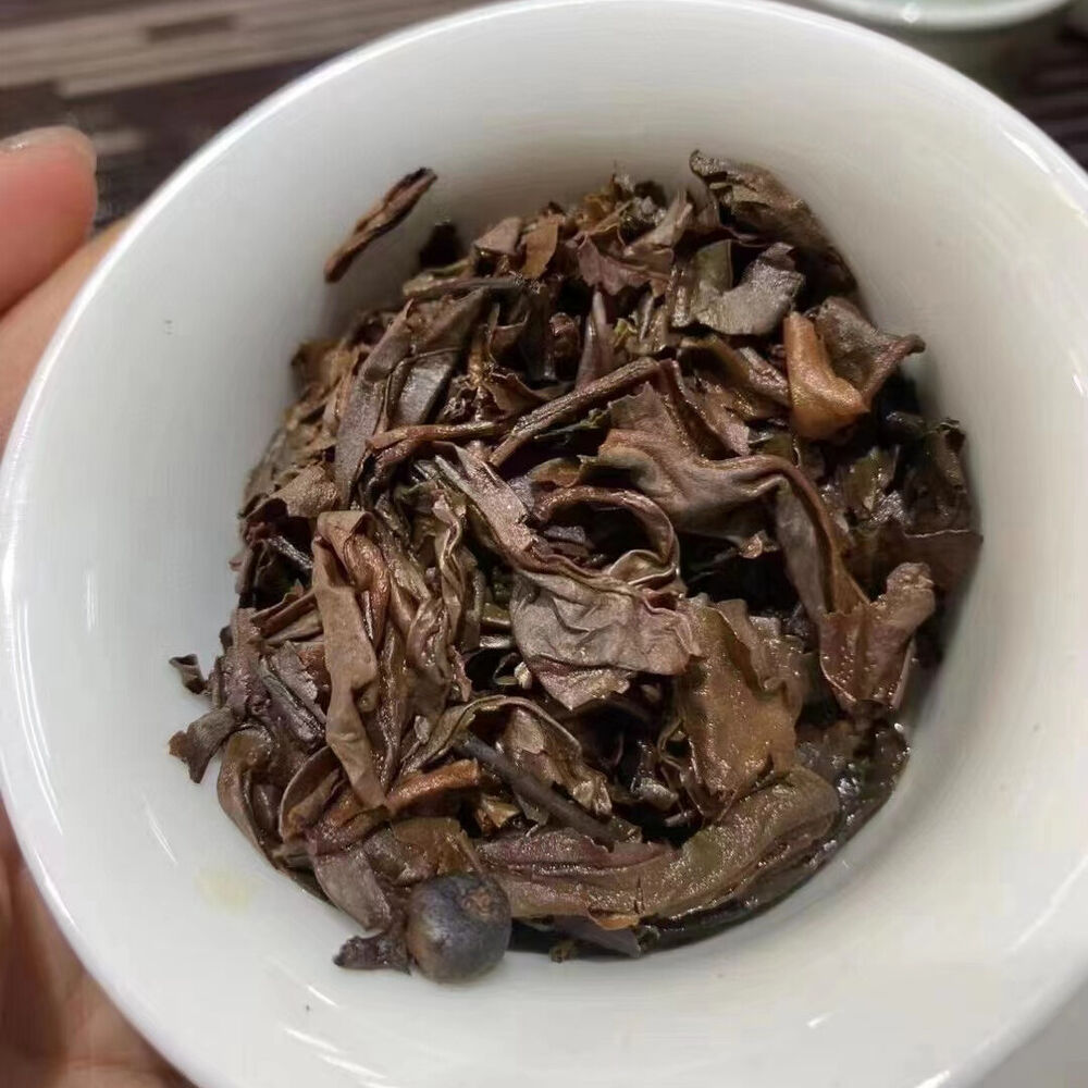 357g Yunnan Old Puerh Raw Tea  Xiaguan Aged Raw Pu-erh Tea Cake Pu'er Tea