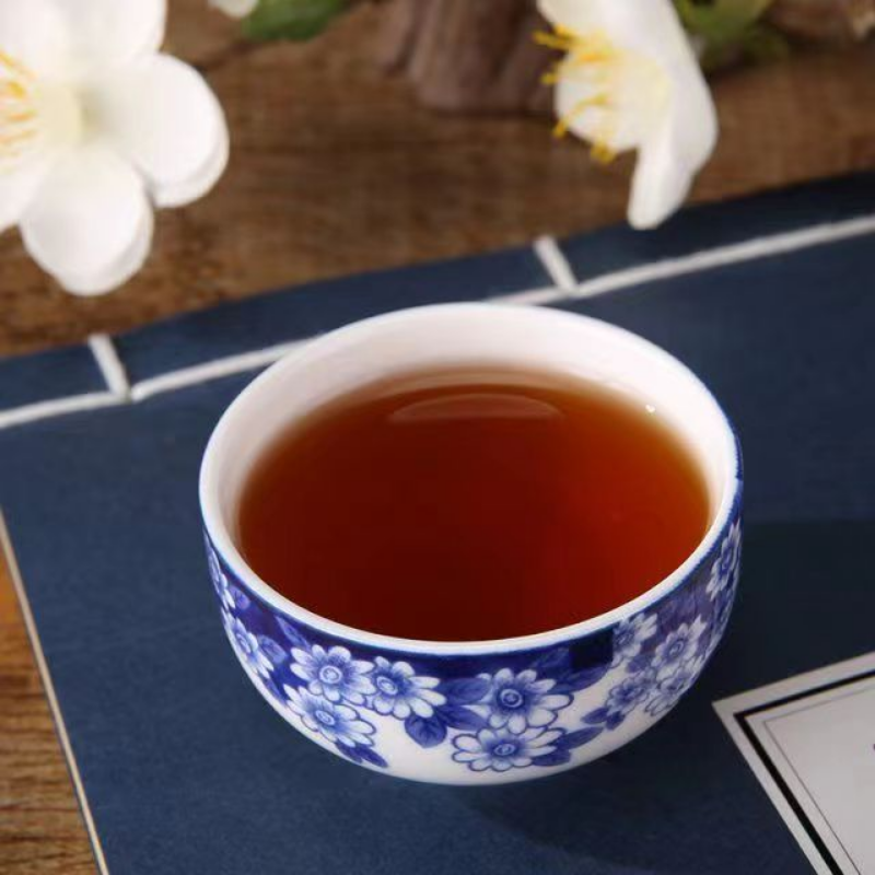 500g Yunnan Ripe Puerh Tea Pu-erh Cooked Tea Bag Package Small Pu'er Tea Cake