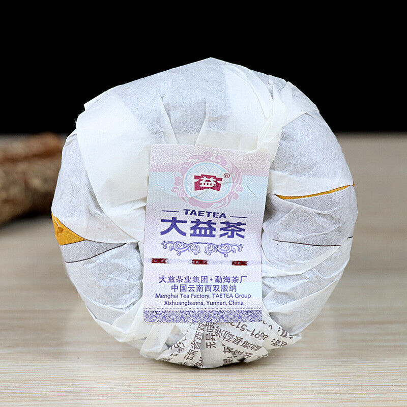 500g V93 Yunnan Menghai TAETEA Dayi Ripe Pu-erh Chinese Aged Pu'er Tea Tuo Cha