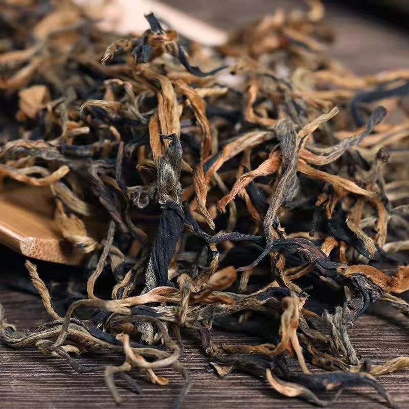 500g Dianhong Black Tea Fengqing Golden Buds Tea Dian Hong Black Tea Loose Leaf