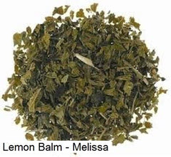 LEMON BALM ORGANIC HERBAL TEA 40g Melissa officinalis dried herb