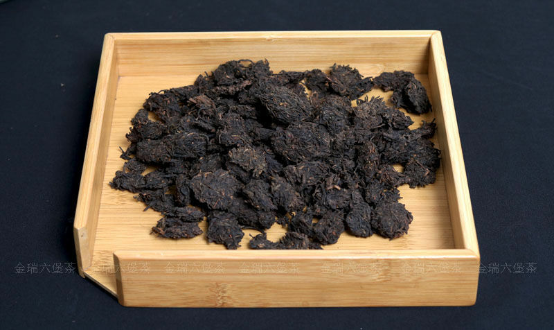 500g Golden Bud Nuggets Dark Tea Guangxi Dark Tea
