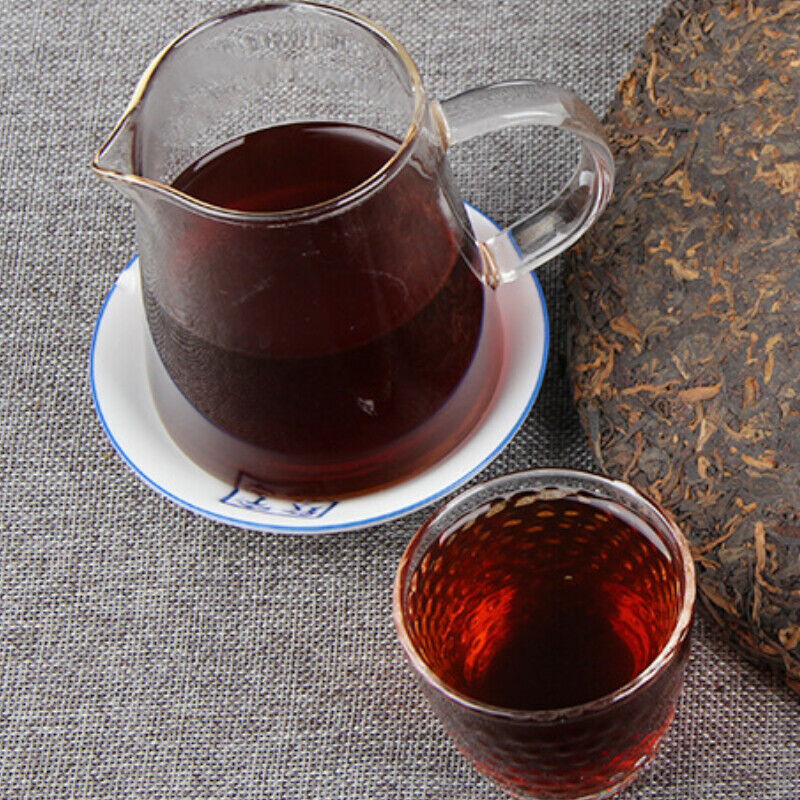 1000g Yunnan Memorial Pu-Erh Black Tea Cake Top-Grade Cooked Pu'er Tea Gift