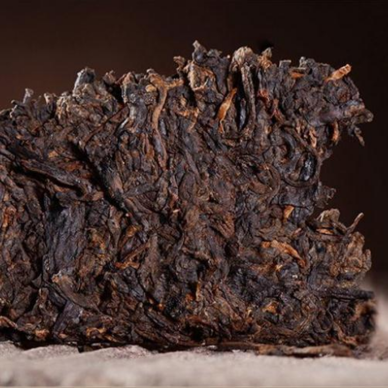 100g Menghai Bulang Mountain Pu'er Cooked Tea Yunnan Old Tree Aged Pu-erh Tea