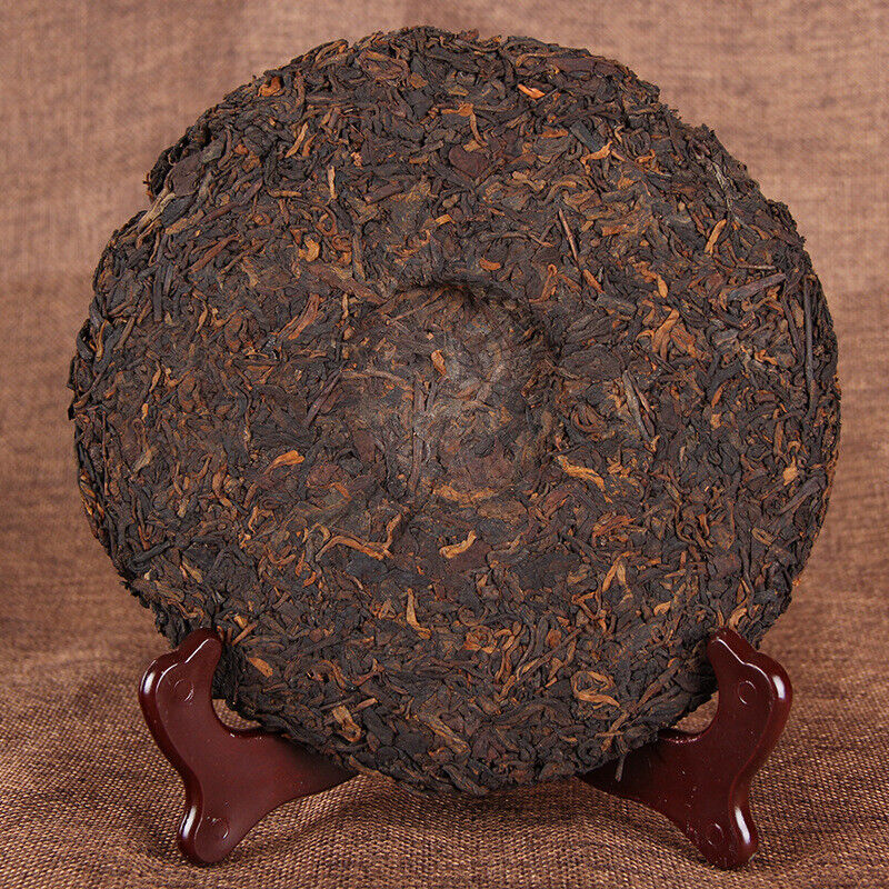 357g Golden Bud Puerh Tea Cake High Quality Yunnan Pu'er Black Tea Gift Tea