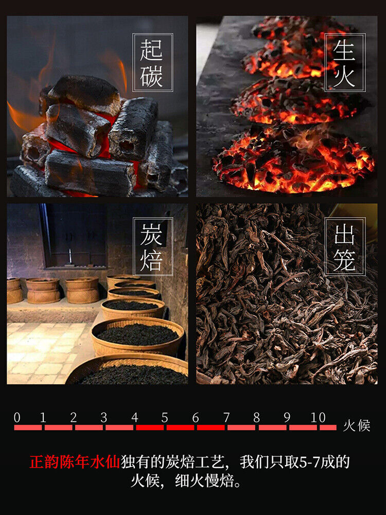 HelloYoung Aroma Chen Nian Shui Xian Aged Shui Xian Bao Cheng A516 Wuyi Oolong Tea 1kg Tin