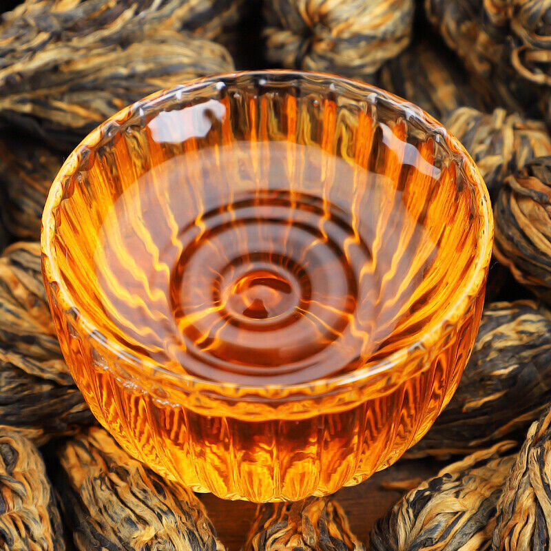 HelloYoung TeaHandmade Pagoda Dianhong Dian Hong Chinese Yunnan Red Tea BAO TA Black Tea 250g