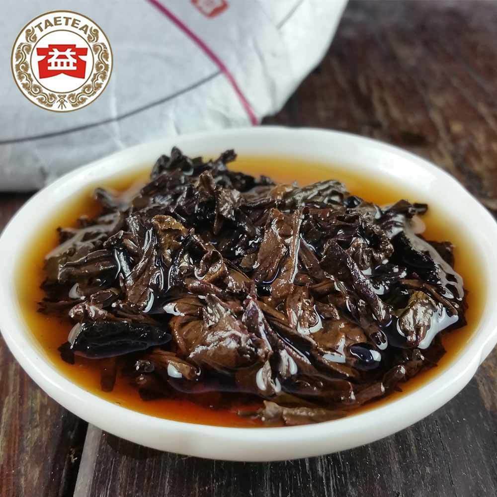 100% Authentic Top TAETEA Pu'er 7592 Shu Puerh Cake Ripe Puer Tea 357 g