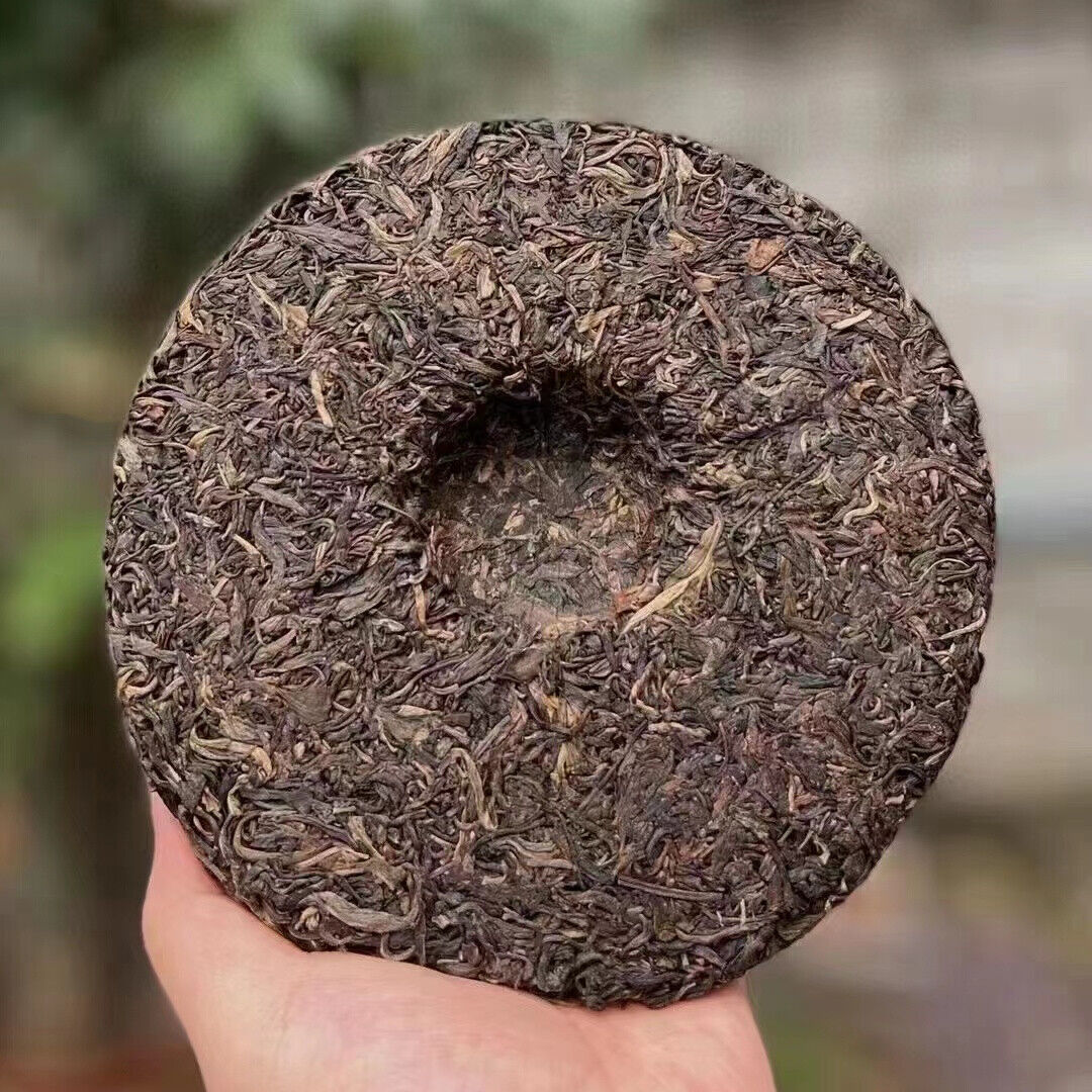 357g Yunnan Raw Puerh Tea Cake Yiwu Big Tree Pu-erh Raw Tea Aged Pu'er Tea