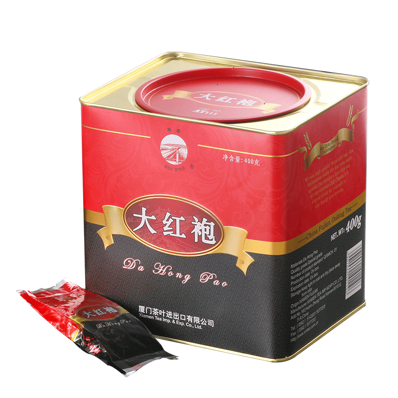 HelloYoung Sea Dyke Brand AT111 Fujian Wuyi Da Hong Pao Big Red Robe Oolong Tea 400g
