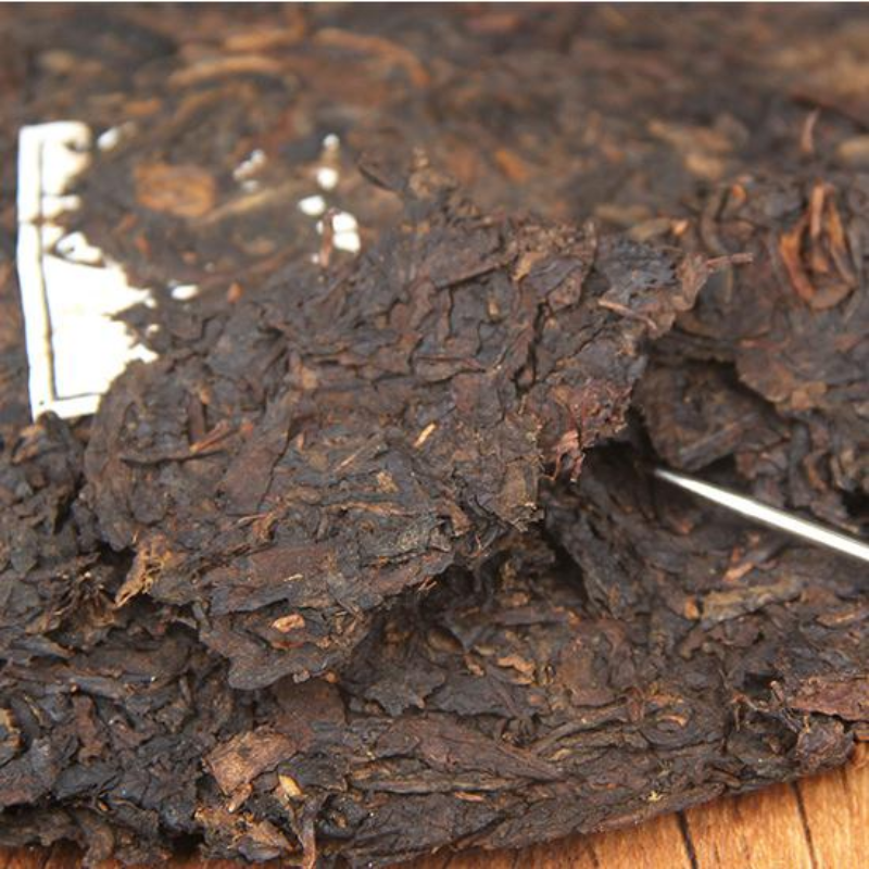 357g Yunnan Menghai Ripe Puerh Tea Cake Kungfu Pu-erh Cooked Tea Old Tree Pu'er