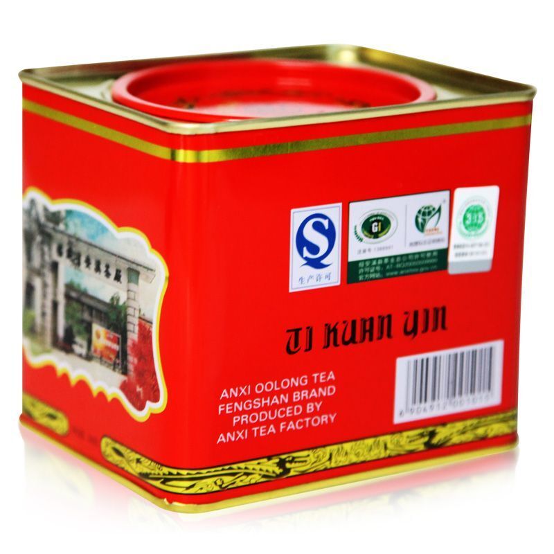 HelloYoung CLASSIC CHARCOAL ROASTED OOLONG TIEKUANYIN,CHINESE Famous Little Red Can 250g