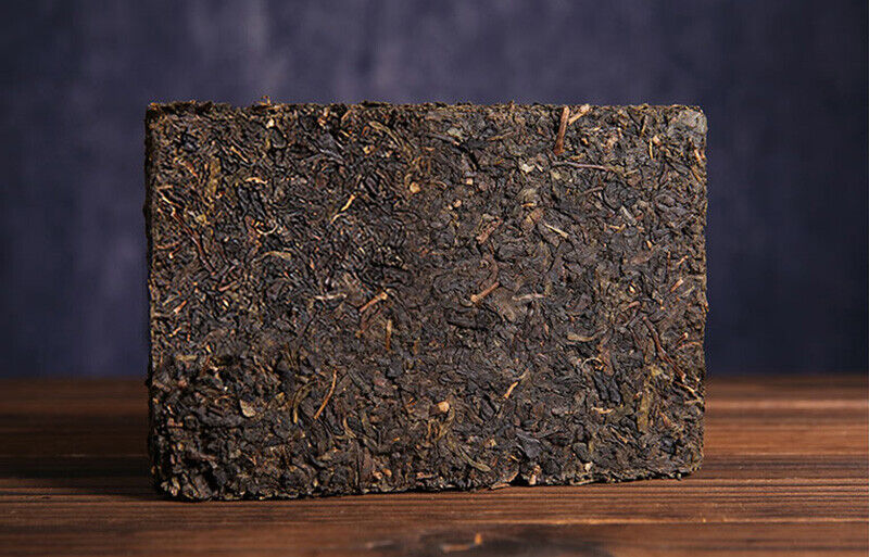 HelloYoung Yupin Fuzhuan Fu Tea * Anhua Baishaxi 1953 Royal Fu Cha Dark Tea Brick Tea 318g
