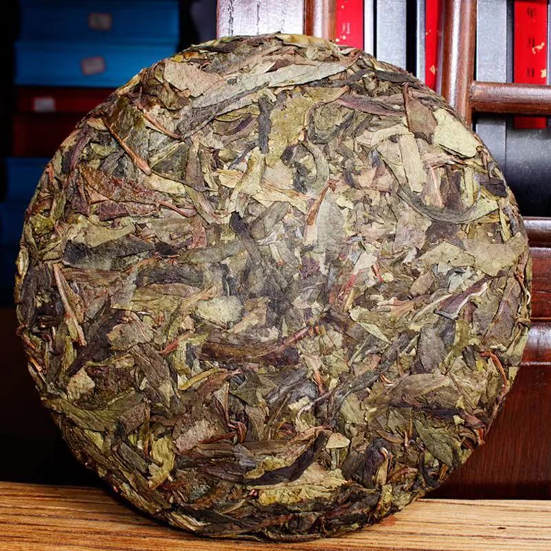 357g Yunnan Lceland Golden Leaves Raw Pu'er Tea Cake Pu-erh Tea  Puerh Raw Tea