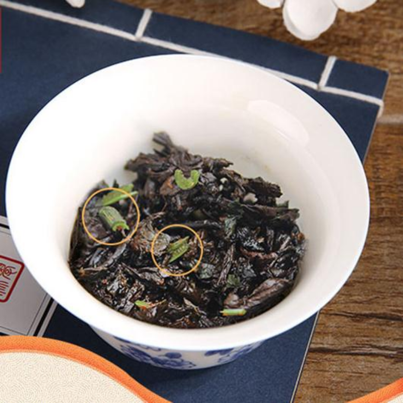 500g Yunnan Ripe Puerh Tea Pu-erh Cooked Tea Bag Package Small Pu'er Tea Cake