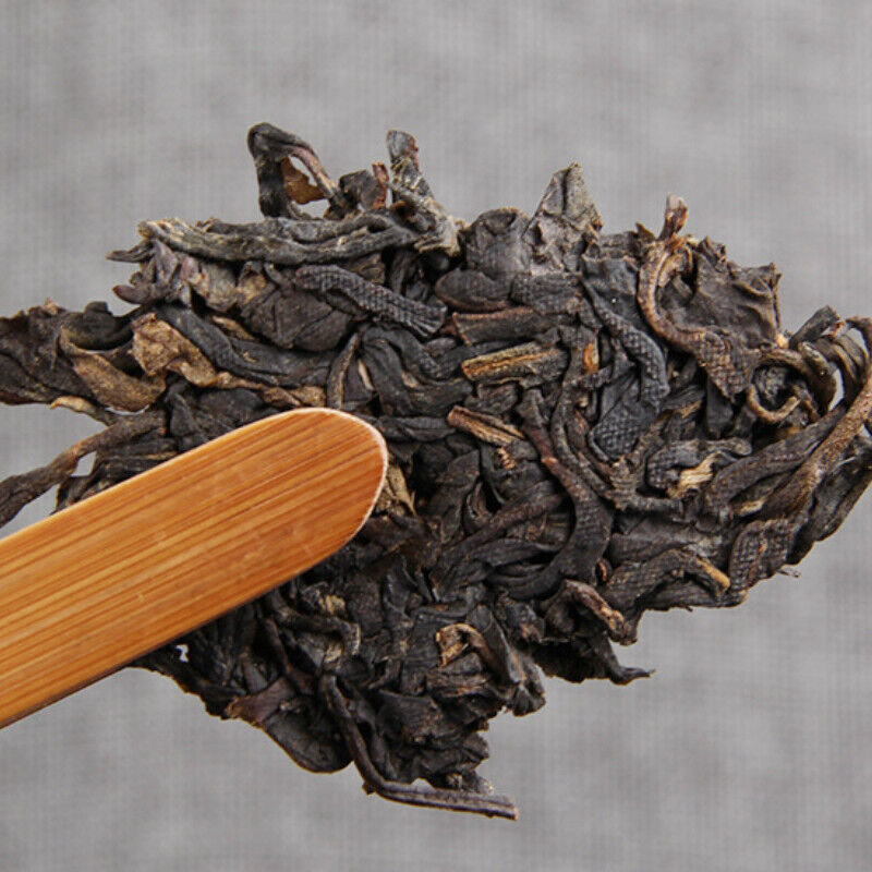400g Health Care Organic Big Leaf Pu-erh Green Tea Cake Yunnan Old Pu'er Cha Tea