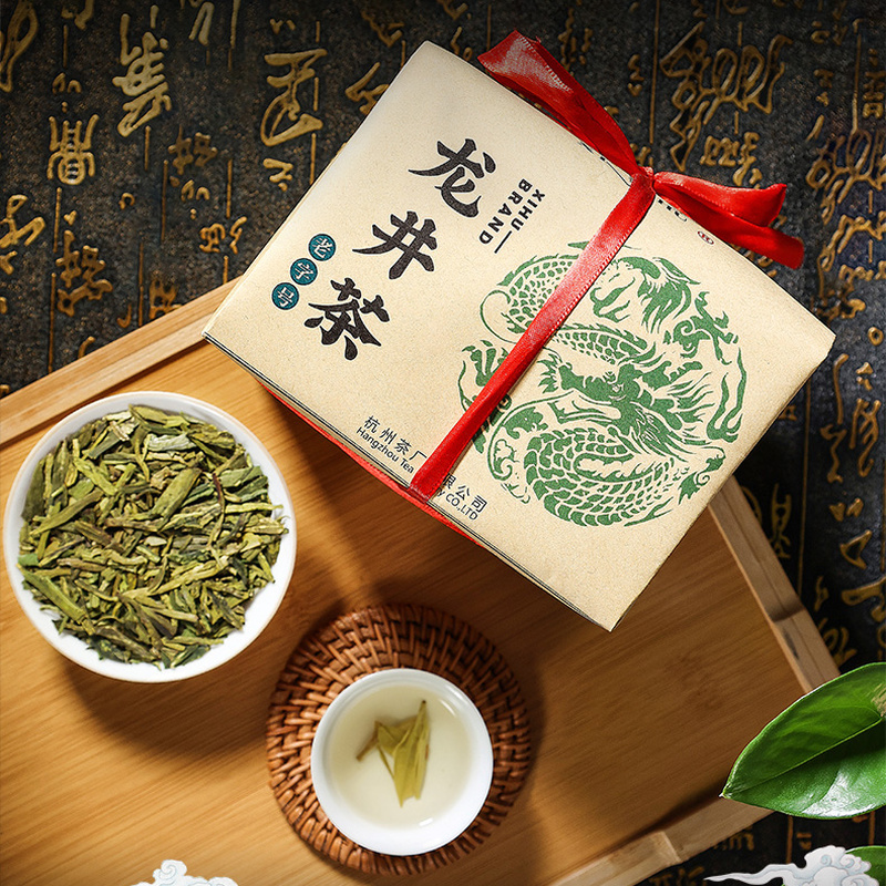250g West Lake Longjing Green Tea Loose Leaf Organic Dragon Well Tea Spring Tea