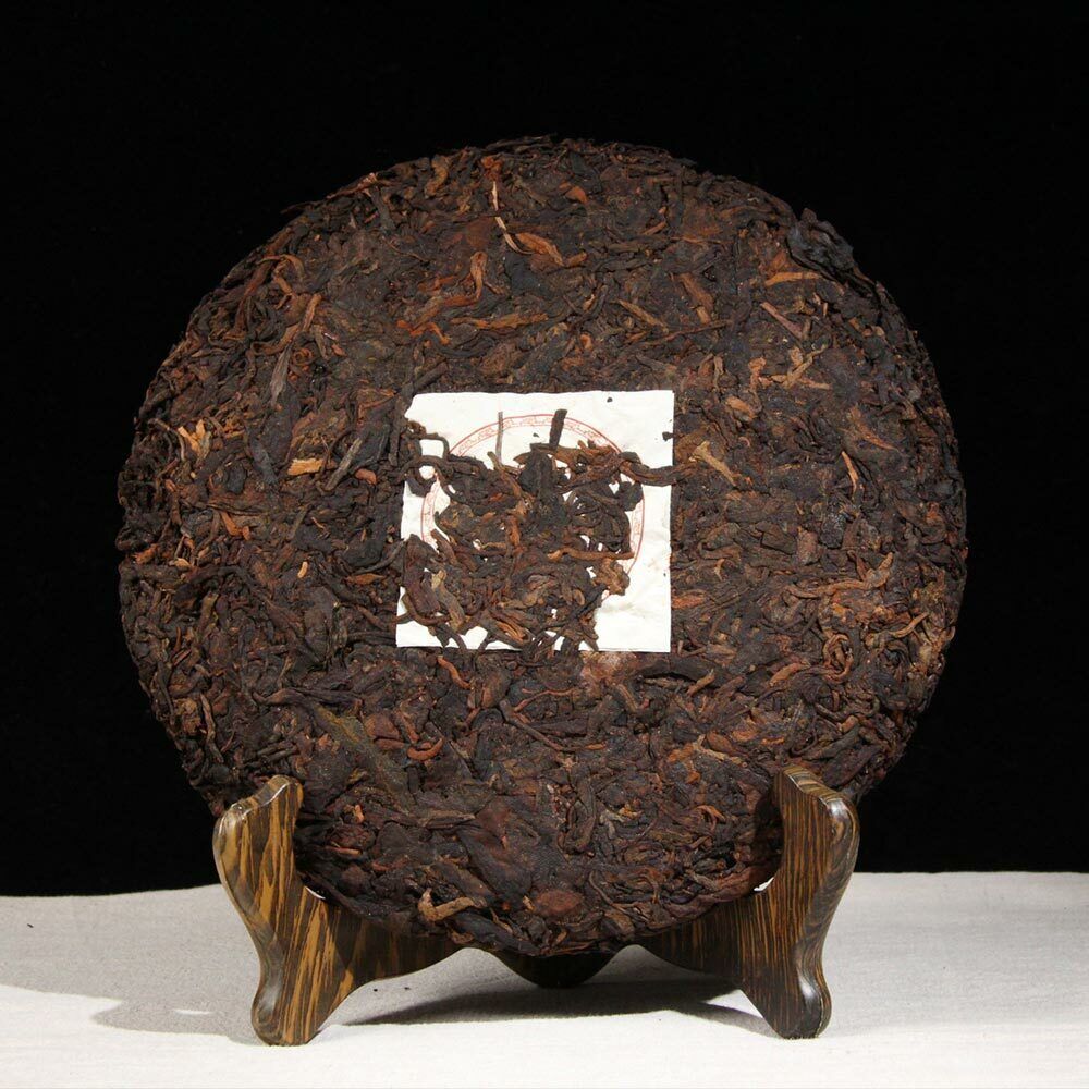 HelloYoung yr Sanpa Lao Ban Zhang Ripe Puerh 100% Natural Shu Puer Tea 357g