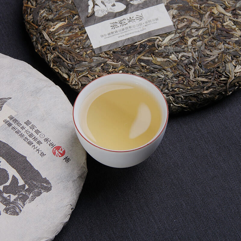 400g Yunnan Pu'er Tea Liangpin Series  Haiwan Old Comrade Liangyuan Raw Cake
