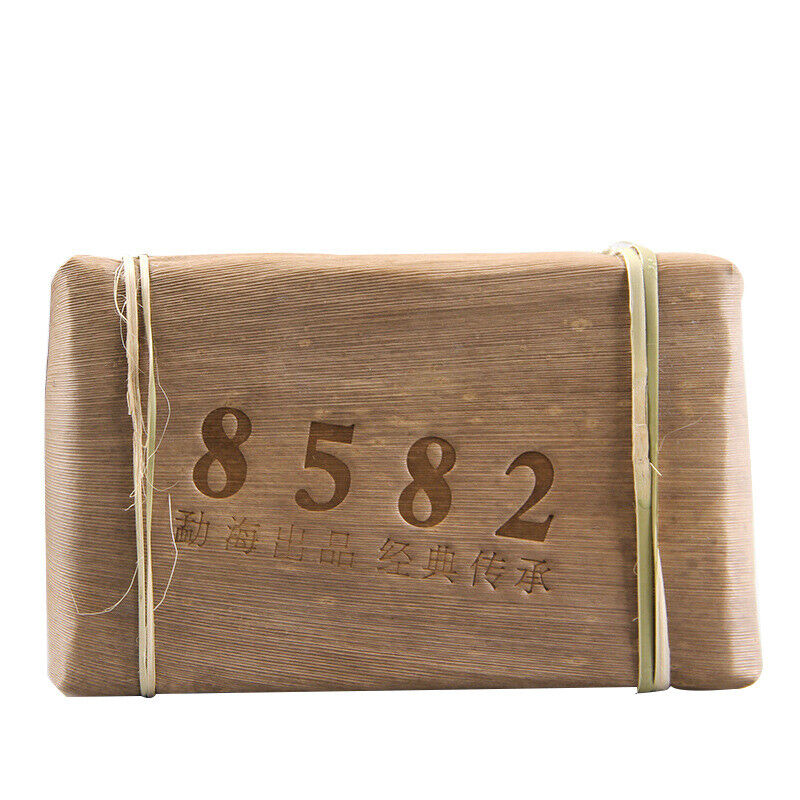 Yunnan Menghai Classical 8582  Puer Tea Brick  Old Tree Sheng Puerh 250g