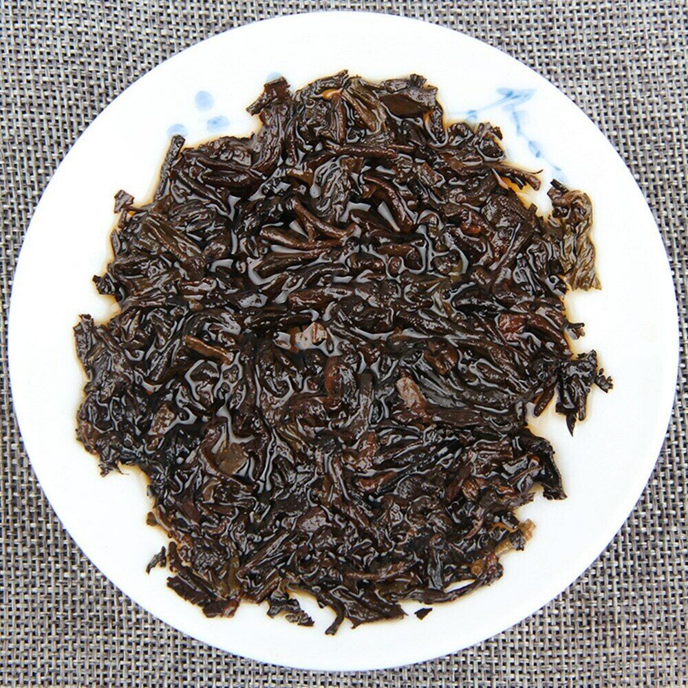 357g Top Premium Menghai Scent of Time Ripe Puer Tea Golden Bud Shu Puerh Tea