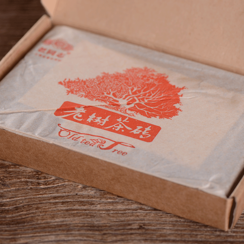 Haiwan Tea  Menghai Old Tree Tea Brick Ripe Pu-erh Pu Er Tea 500g Box